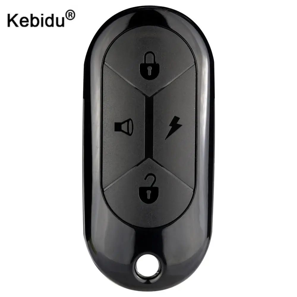 Kebidu 433 MHz RF Remote Control Garage Gate Door Opener Remote Control Duplicator Clone Cloning Code Car Key Lock Type Button