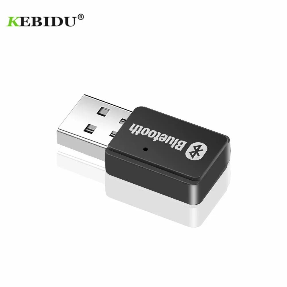 KEBIDU Bluetooth 5.0 Audio Transmitter Stereo Music for PC Computer Mini USB Bluetooth Transmitter Wireless Adapter