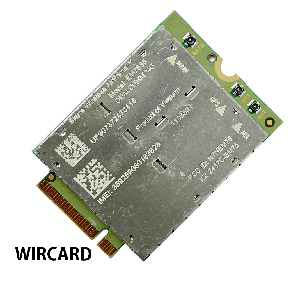 WIRCARD Wireless EM7565 4G LTE CAT-12 600Mbps NGFF Module Cat12 For laptop