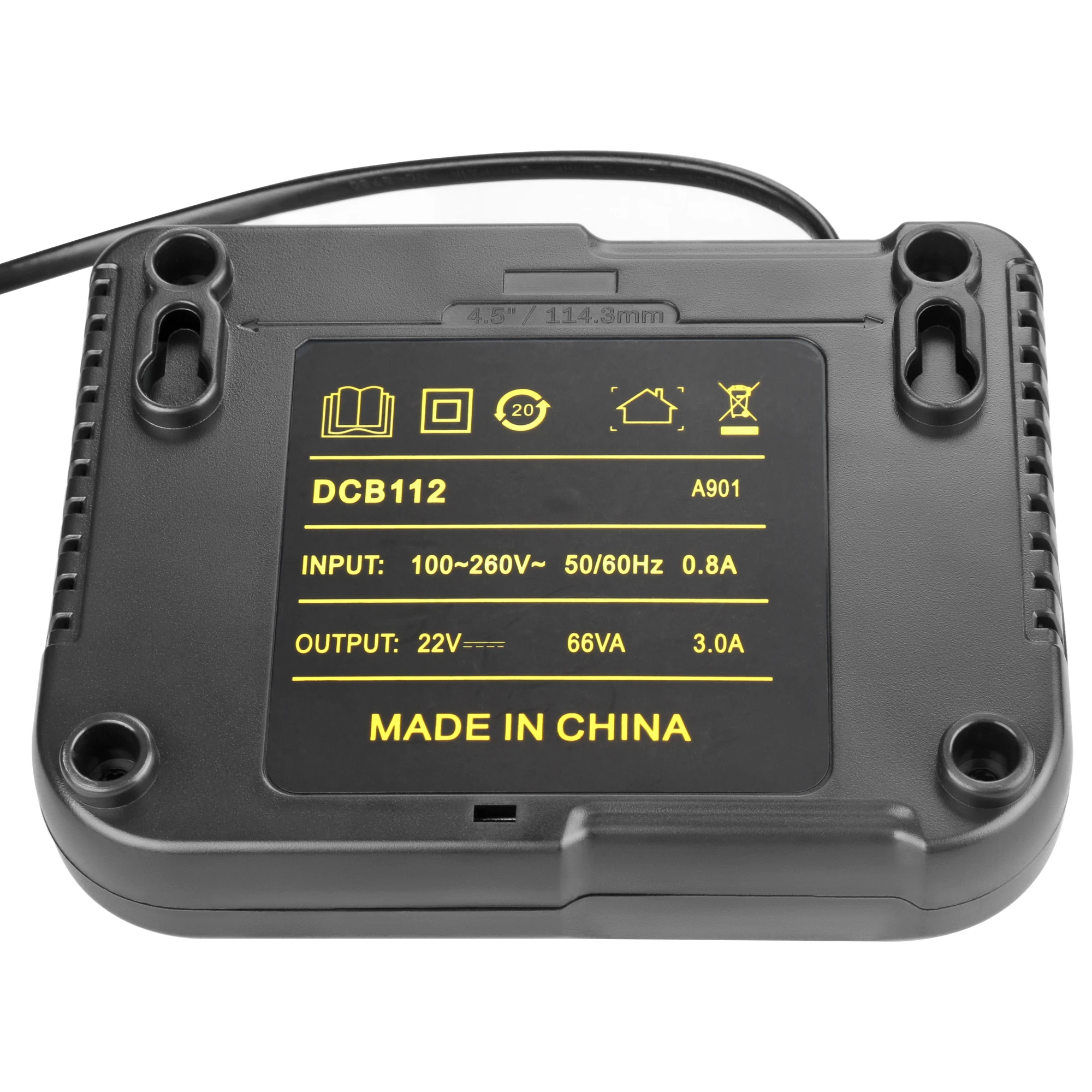 20V 3000mAh DCB200 Li-ion Rechargeable Battery / Charger For DEWALT DCB203 DCB181 DCB182 DCB201 DCB201-2 DCB205-2 L50 powertool