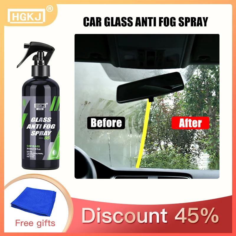 S5 Car Window Anti Fog Spray Liquid Paint Care Shampoo Polishe Waterproof Rainproof Anti-Fog Agent Water Car Care