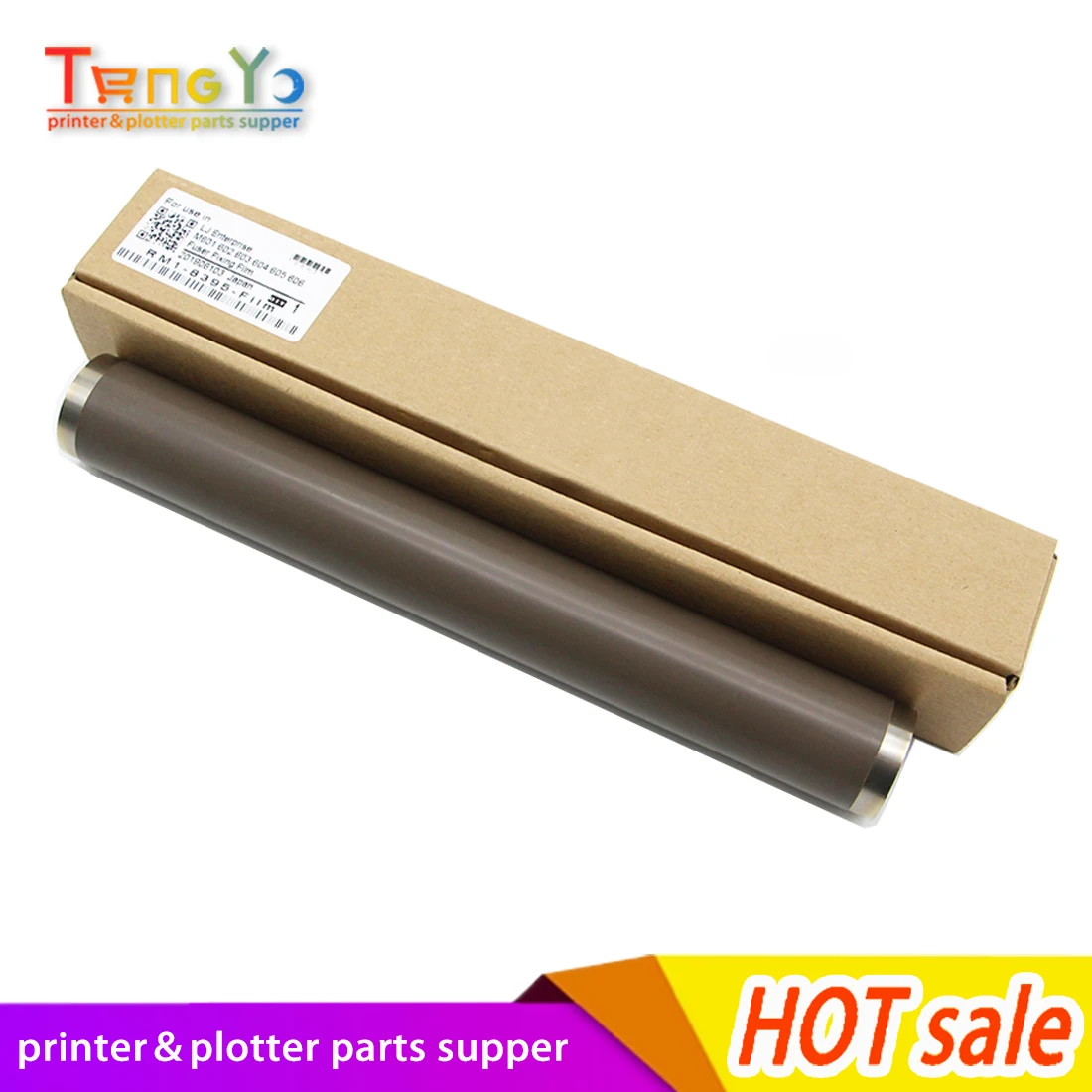 Como la funda de película del fusor original de alta calidad para HP M600 M601 M602 M603 funda de película del fusor RM1-4579-Film RM1-4579 pieza de impresora