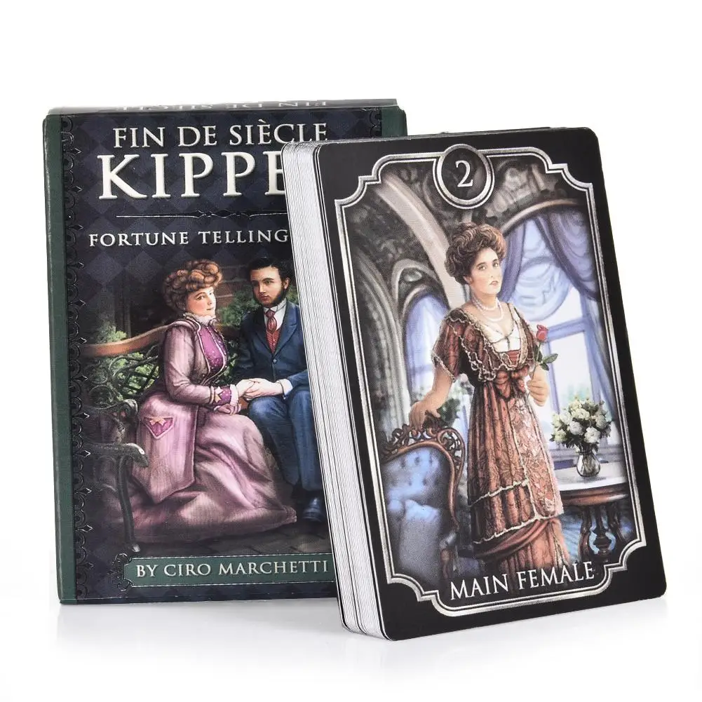 NEW Fin Sieve Kipper Tarot Cards Full English Board Games Divination Fate Family Party Playing Oracle Card Deck Table Game