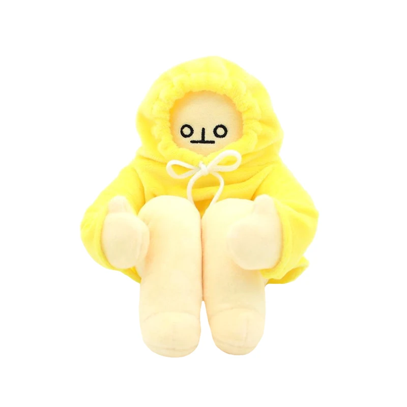 40cm  Banana Man Plush Toys  Soft Stuffed Korea Popular Appease Dolls Kawaii Toy For Kid Birthday Christmas Gift