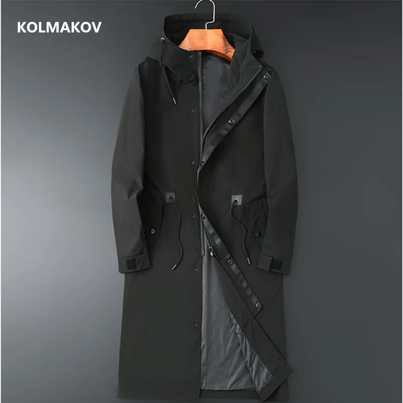 2023 new arrival long Style coat spring jackets men high quality trench coat men,autumn men\'s fashion casual windbreakers M-8XL