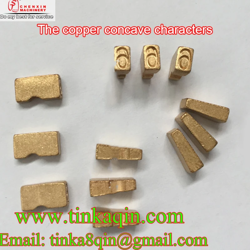 Máy Hàn Thư Bảng Chữ Cái In Bánh, Đồng Dập Nổi Nhân Vật đồng Lõm Nhân Vật Lõm 3*5*9Mm