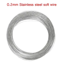 0.2mm to 1.0mm Stainless steel soft wire Annealed  Wire Bundled wire rope fence orchard binding soft wire