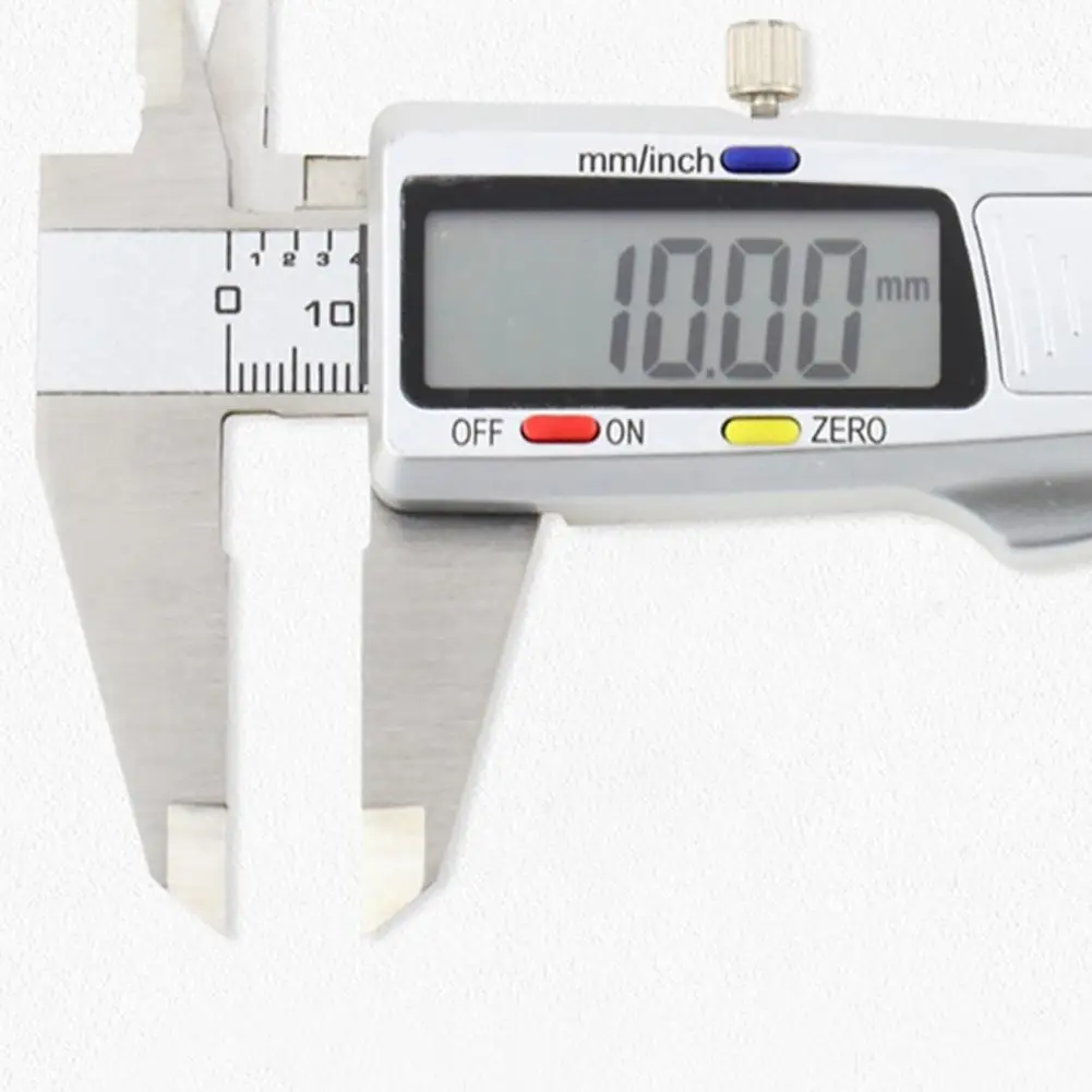 0.01mm Electronic Digital Ruler High Precision 0-150mm Vernier Caliper Straight Ruler Measuring Tool Solar Design