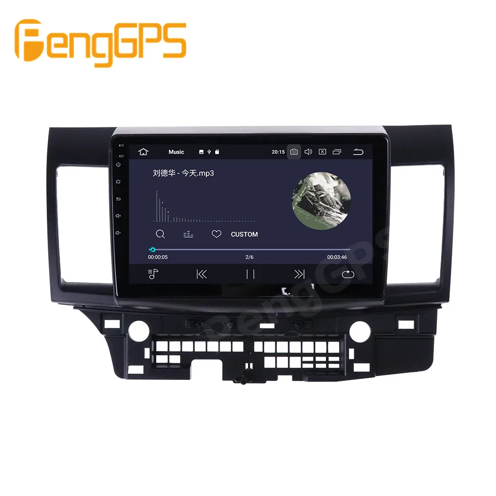 Car DVD Player for Mitsubishi Lancer 2007-2015 Touchscreen Multimedia Radio Android 10.0 Car Stereo GPS Navigation Bluetooth OBD