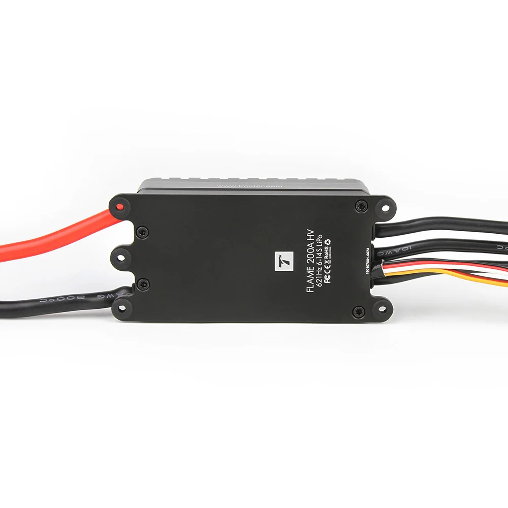 T-MOTOR Flame 200A 14S 6-14S HV 621HZ Electronic Speeds Controller For heavy lifting drone high power for U15 II