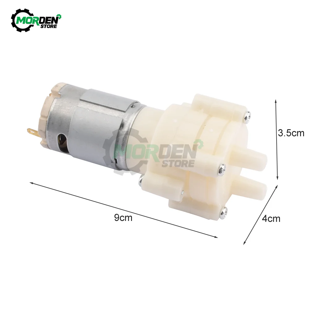 Priming Diaphragm Mini Pump Spray Motor 12V Micro Pumps For Water Dispenser Max Suction  Power Supply