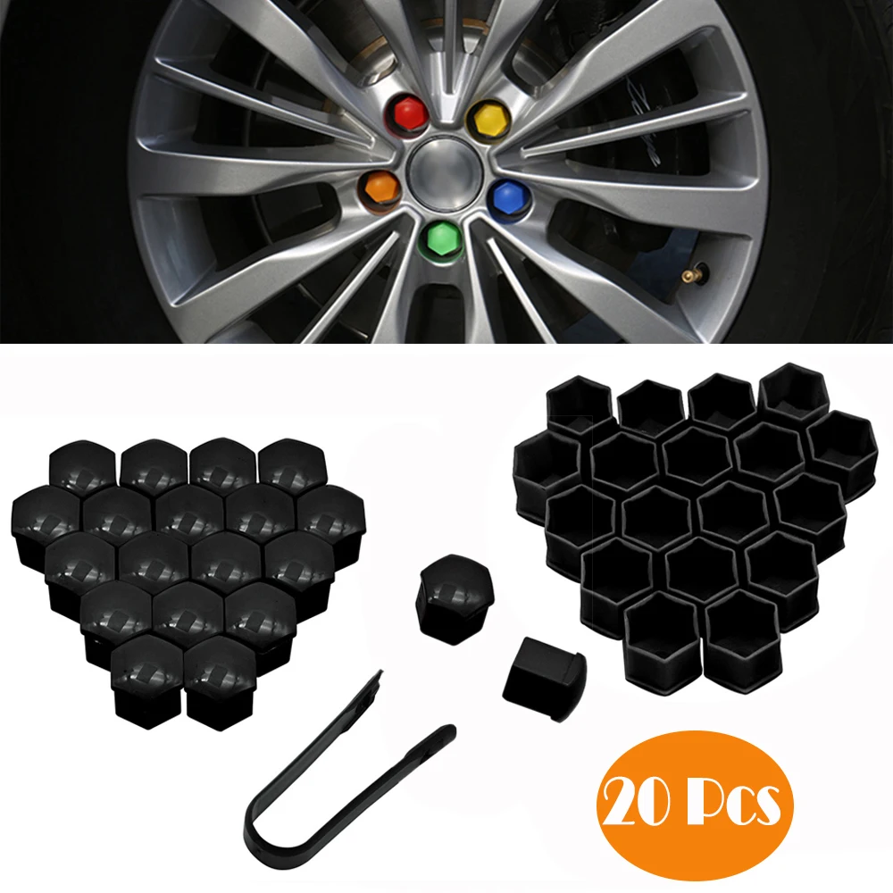 20 X 19mm Car Tools Wheel Nut Cover Center Caps for Alloy Wheel Bolt Caps Automobiles Parts Accessories For Opel Astra H J Corsa