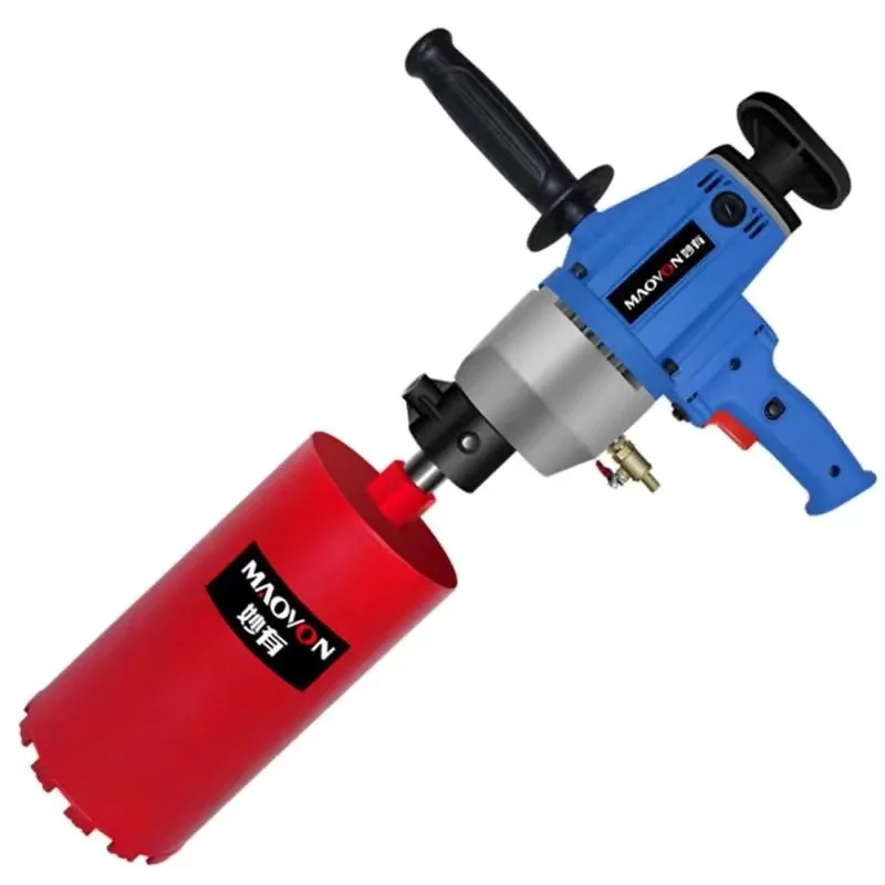 Water drill handheld bracket drilling machine air conditioning water pipe drilling drilling dual-purpose rack electric drill