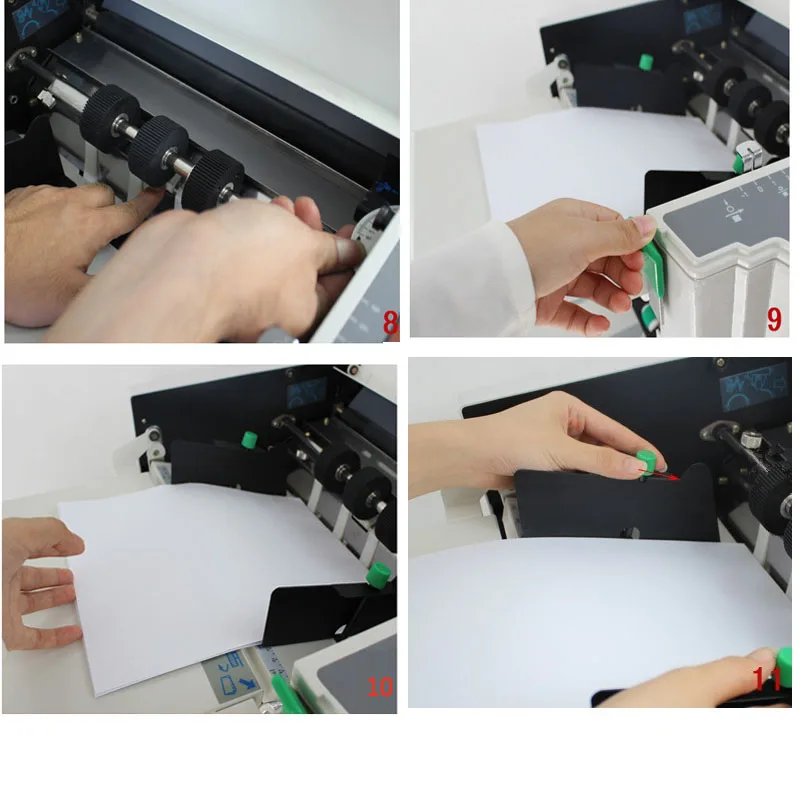 A3 500sheet Paper Creasing Machine 6 folding types RD298A high speed electric paper fold machine Automatic folding machine