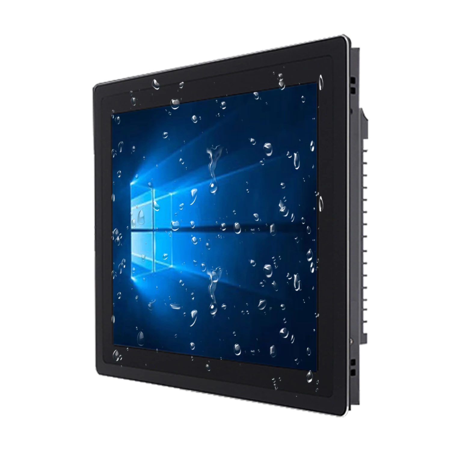 PC industrial tudo-em-um de 12,1 polegadas com painel de tela de toque capacitivo PC mini computador WiFi COM embutido para Win10 pro 1024x768