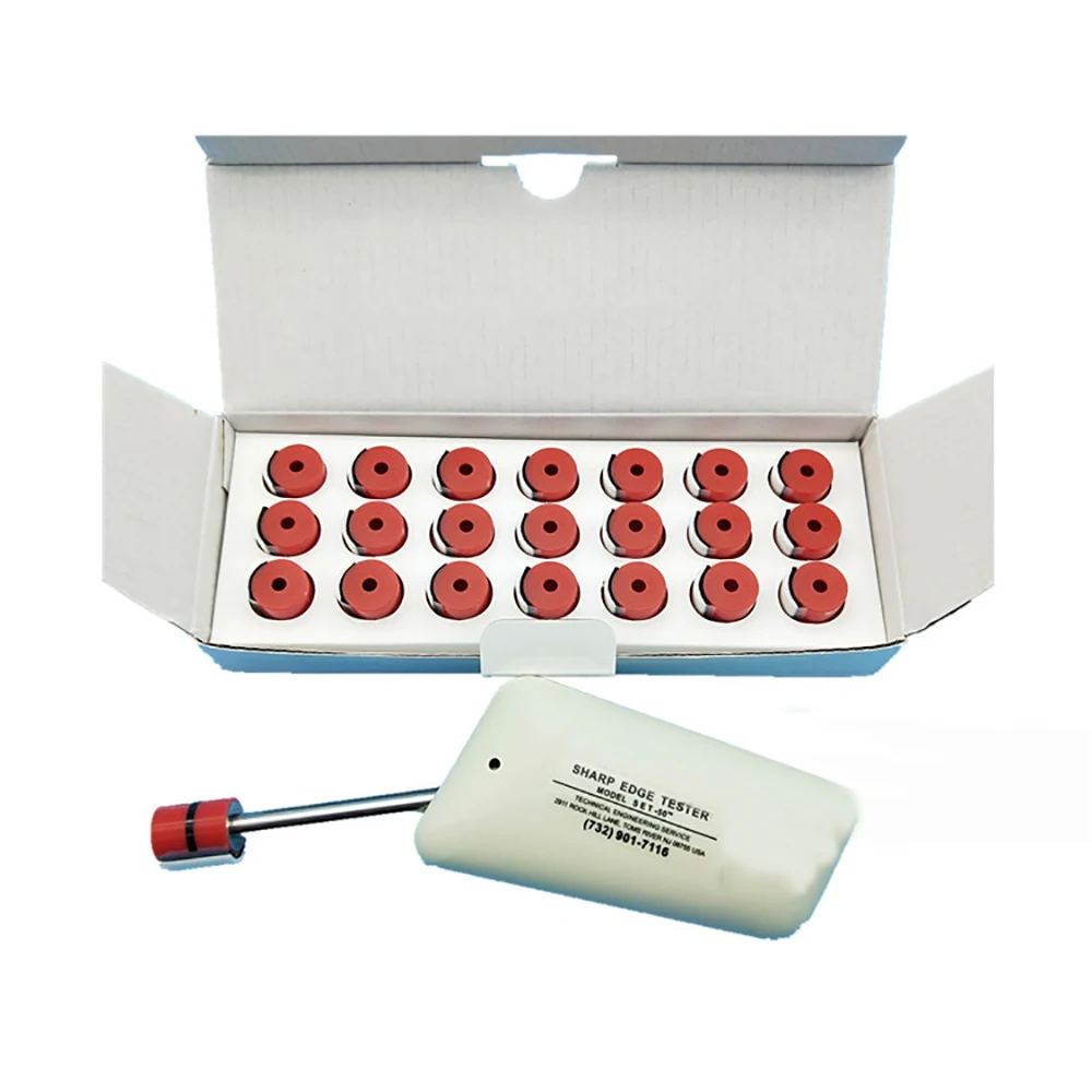 

SET-50 Sharp Edge Tester Industrial Sharp Edge Test Instrument UL1439D Standard With 21Pcs TC-3 Pressure Testing Caps