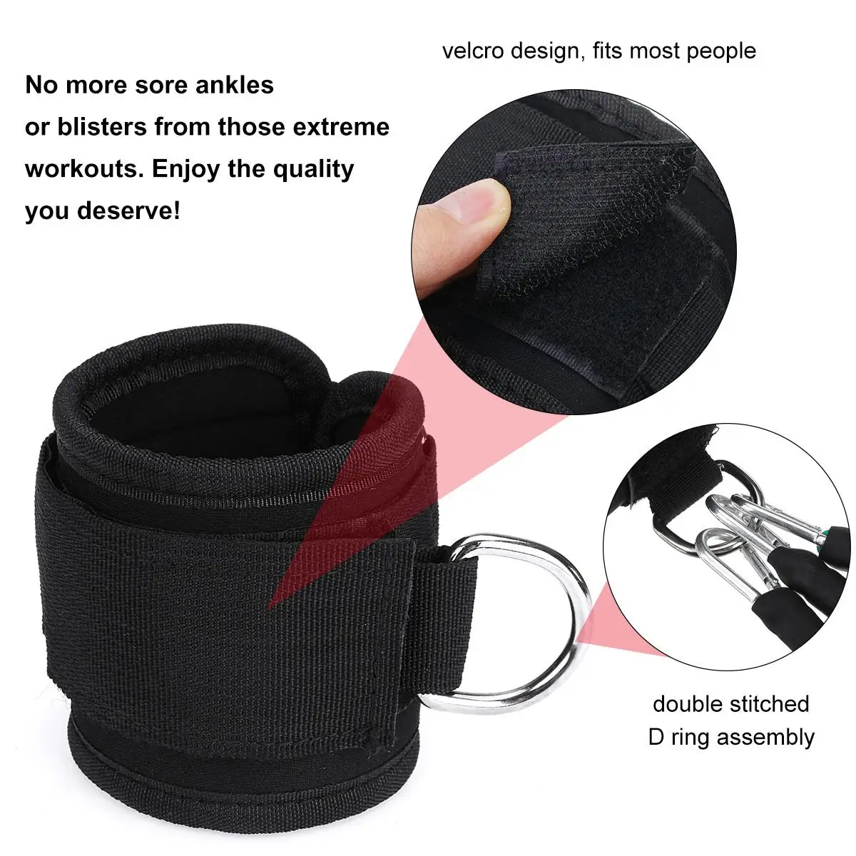 Explosive strength trainer leg Taekwondo kick training pull rope elastic band basketball boxing fitness