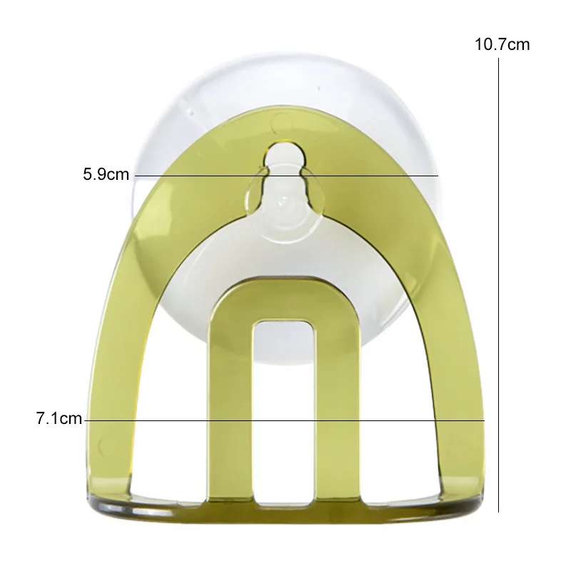 Practical Sink Sponge Holder Plastic Sink Drain Drying Rack Suction Cup Dish Clothes holder for Scrubber Soap Storage Drain Rack