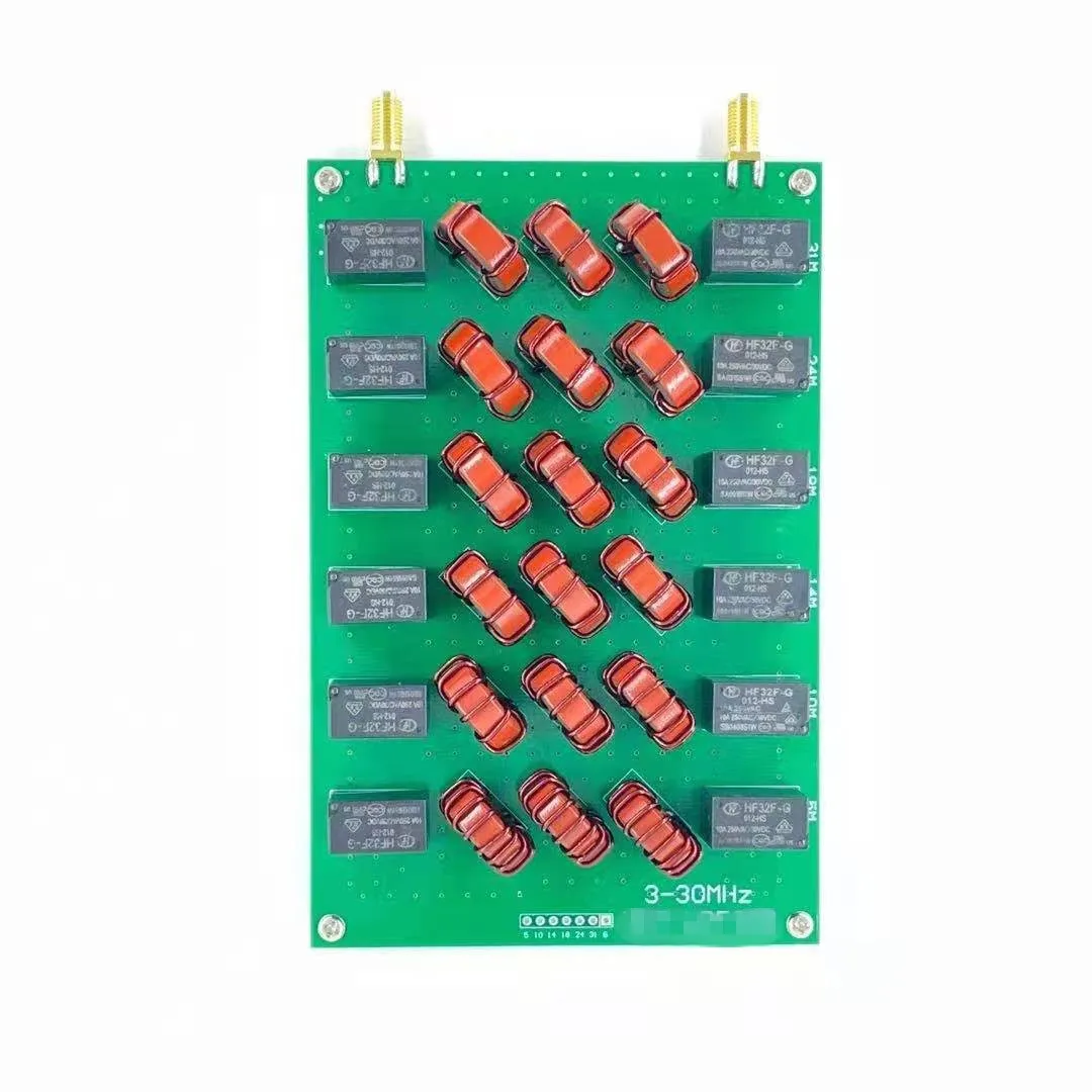 LPF-200 Shortwave HF  Low Pass Filter LPF For Shortwave Power Amplifiers Radios 6 Band 200W CW/300W SSB