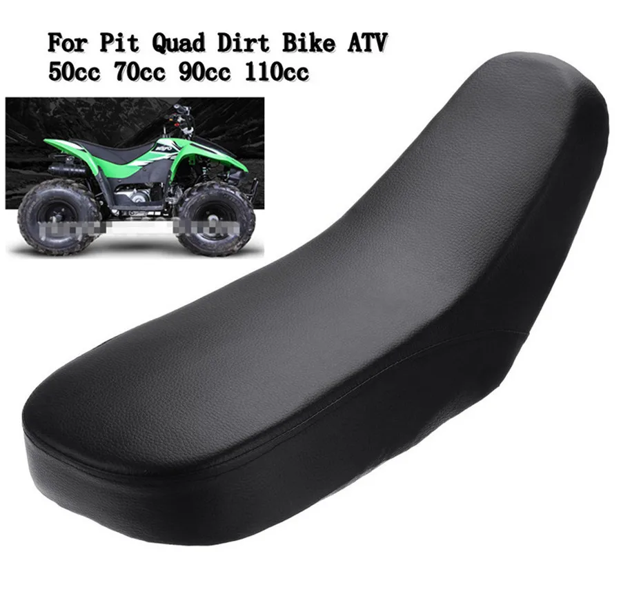 

Black ATV Foam Seat For 50 70 90 110cc Racing Style Quad Dirt Bike ATV 4-Wheeler