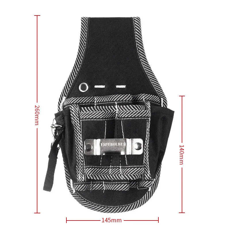 Multifunzione Oxford Cloth Toolkit elettricista strumento Hardware Storage Pouch borsa per attrezzi cintura in vita fai da te
