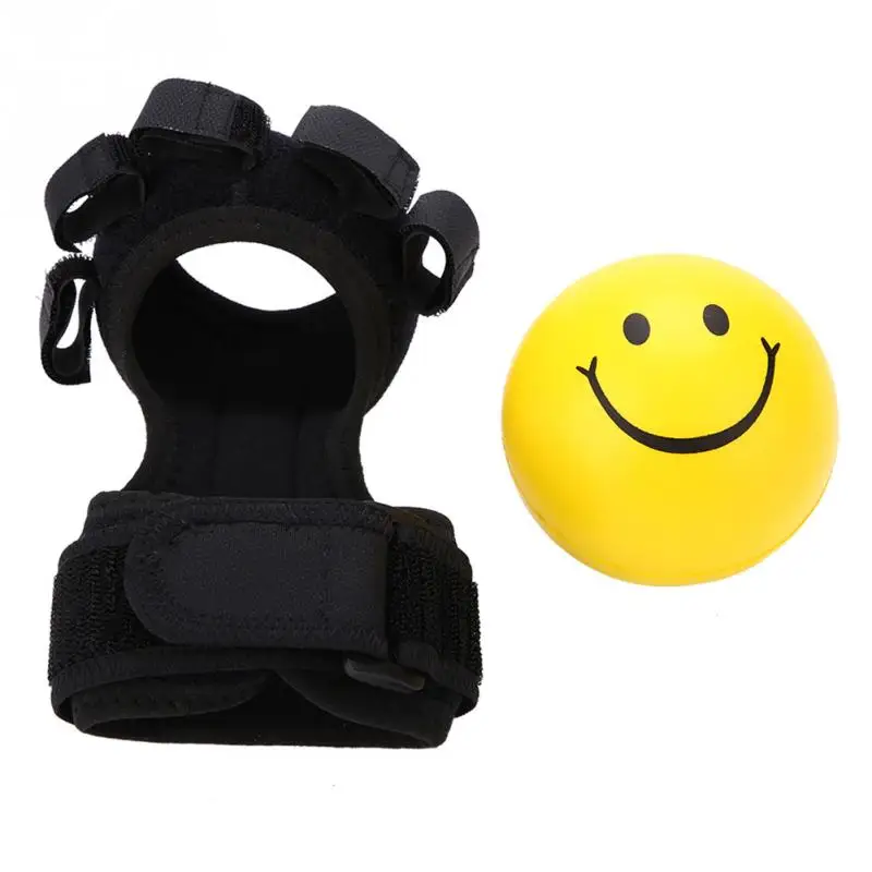 

Finger Grip Power Training Ball Splint Finger Orthosis Rehabilitation Fitness Exercise Protector Cover Posture Corrector Health