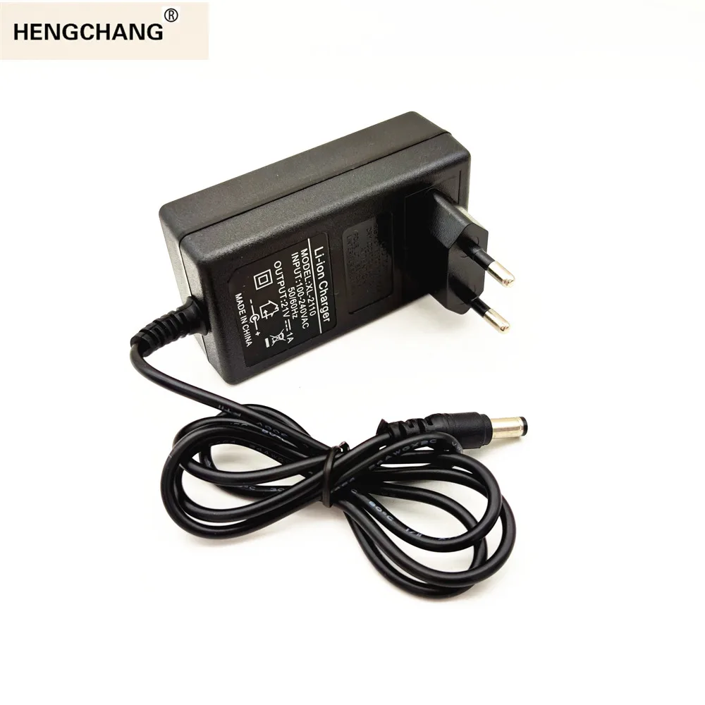 21v Lithium Battery Charger 1A for 18v Electric Drill Intelligent Power Adapter EU US Plug Transformer HENGCHANG Dropshipping