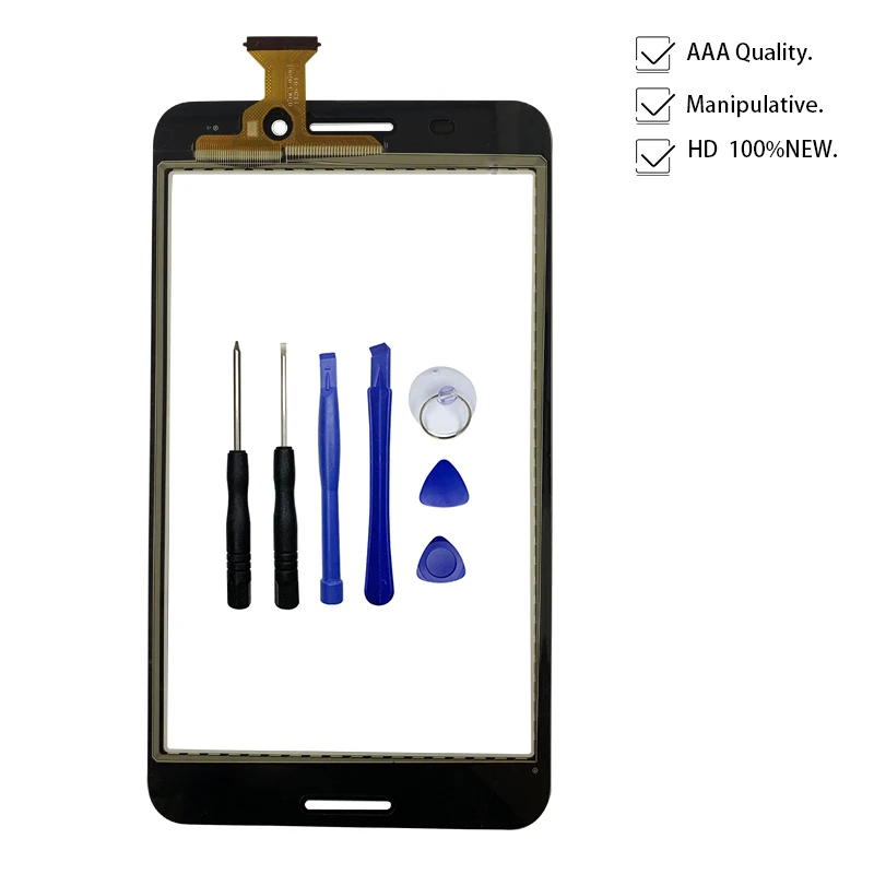 Touch Screen Handwriting Screen, 7 polegadas, tela capacitiva, FE375 KO19, novo