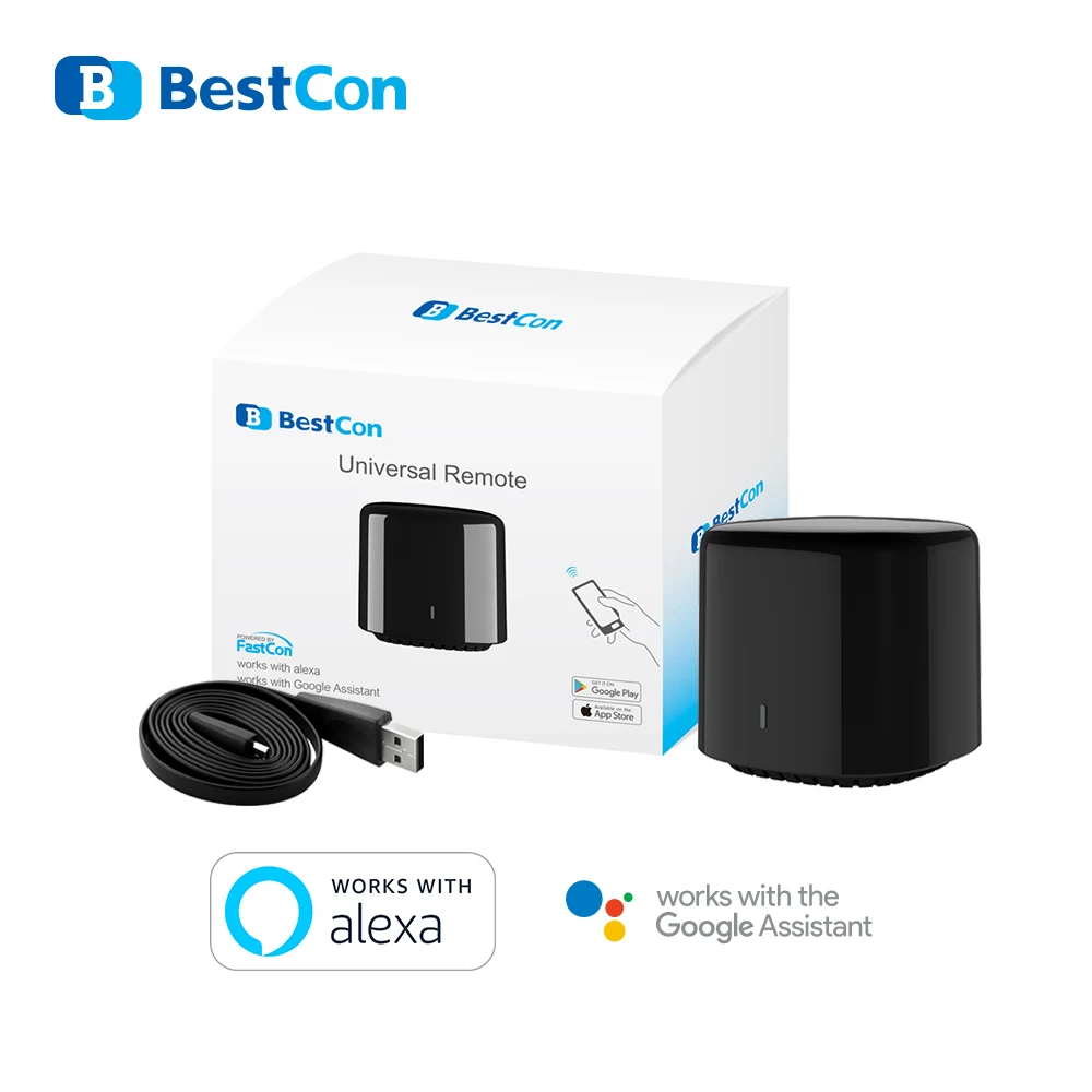 Broadlink Smart Bluetooth Controle IR Wifi Universal Remote Control BestCon RM4C Mini Work Alexa Google Home Assistant Domotica