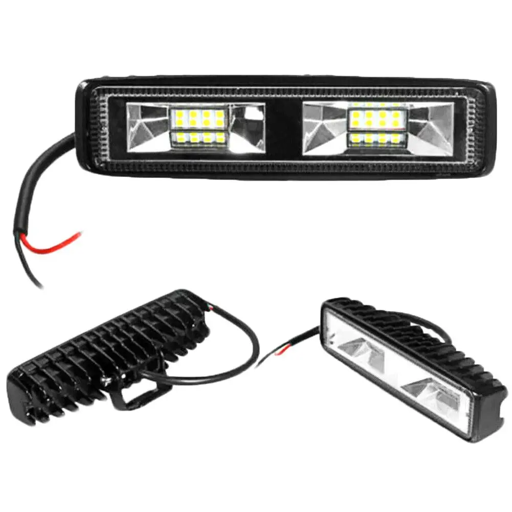 Car Lights Work Light 48W Car Off-Road SUV Truck Work Light Bar Bulb Spot Beam LED Driving Fog Lamp наклейки на авто автотовары