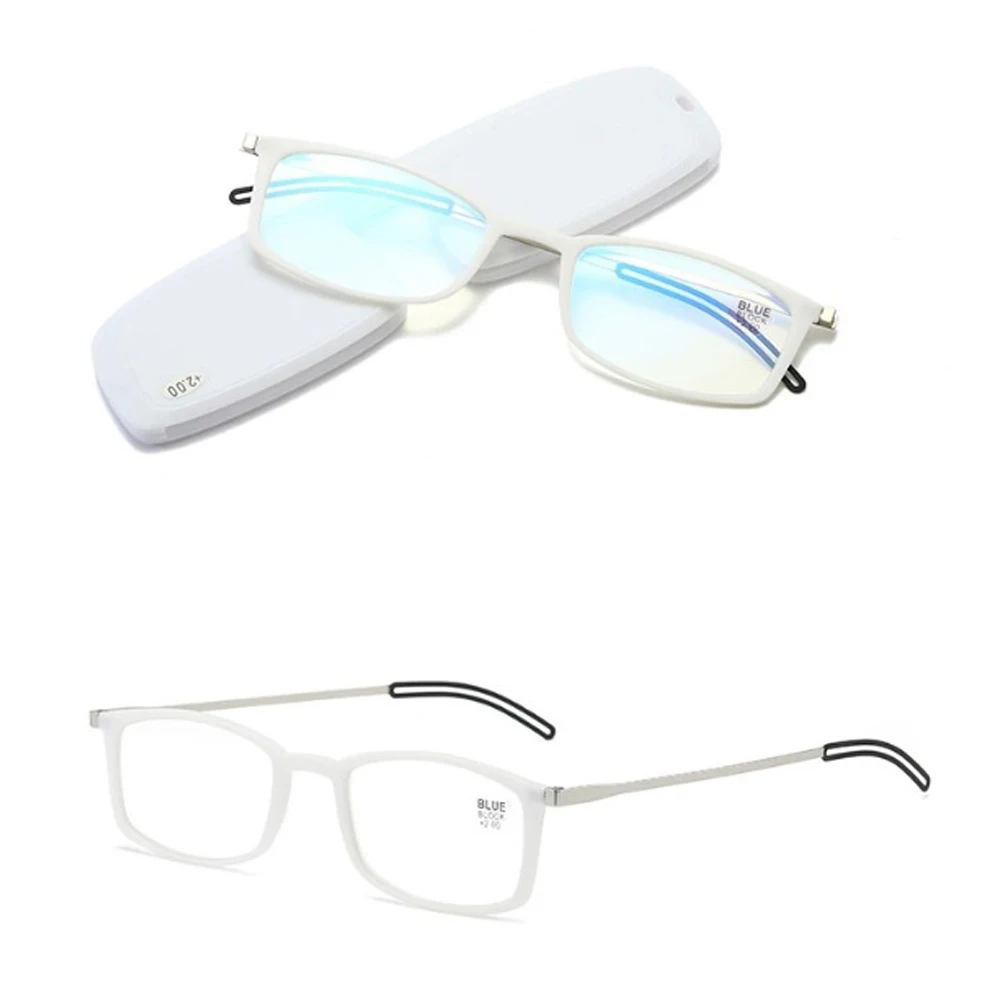 High-end New Portable Anti-Blue Light Reading Glasses Ultra-thin Case For Both Men And Women