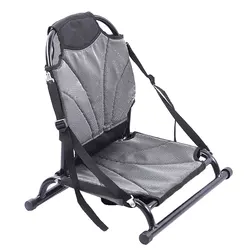 Silla de aluminio para Kayak, asiento de respaldo ligero para canoa, sentarse en la parte superior