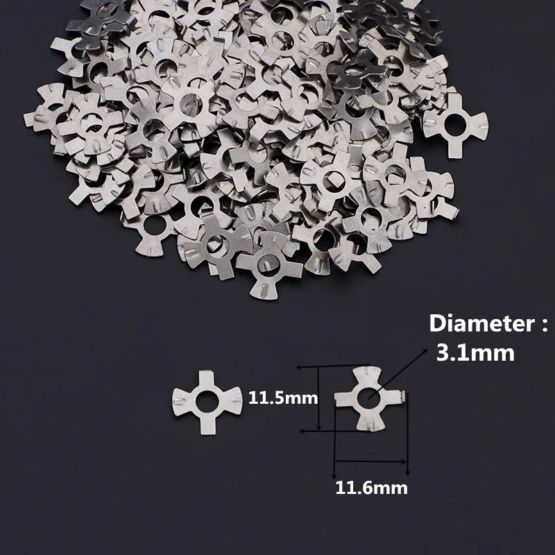 100pcs Scissor Parts Metal Bearing Screws Full Set Of Tornillo Rodamiento Hair Styling Barber Accessory Screw