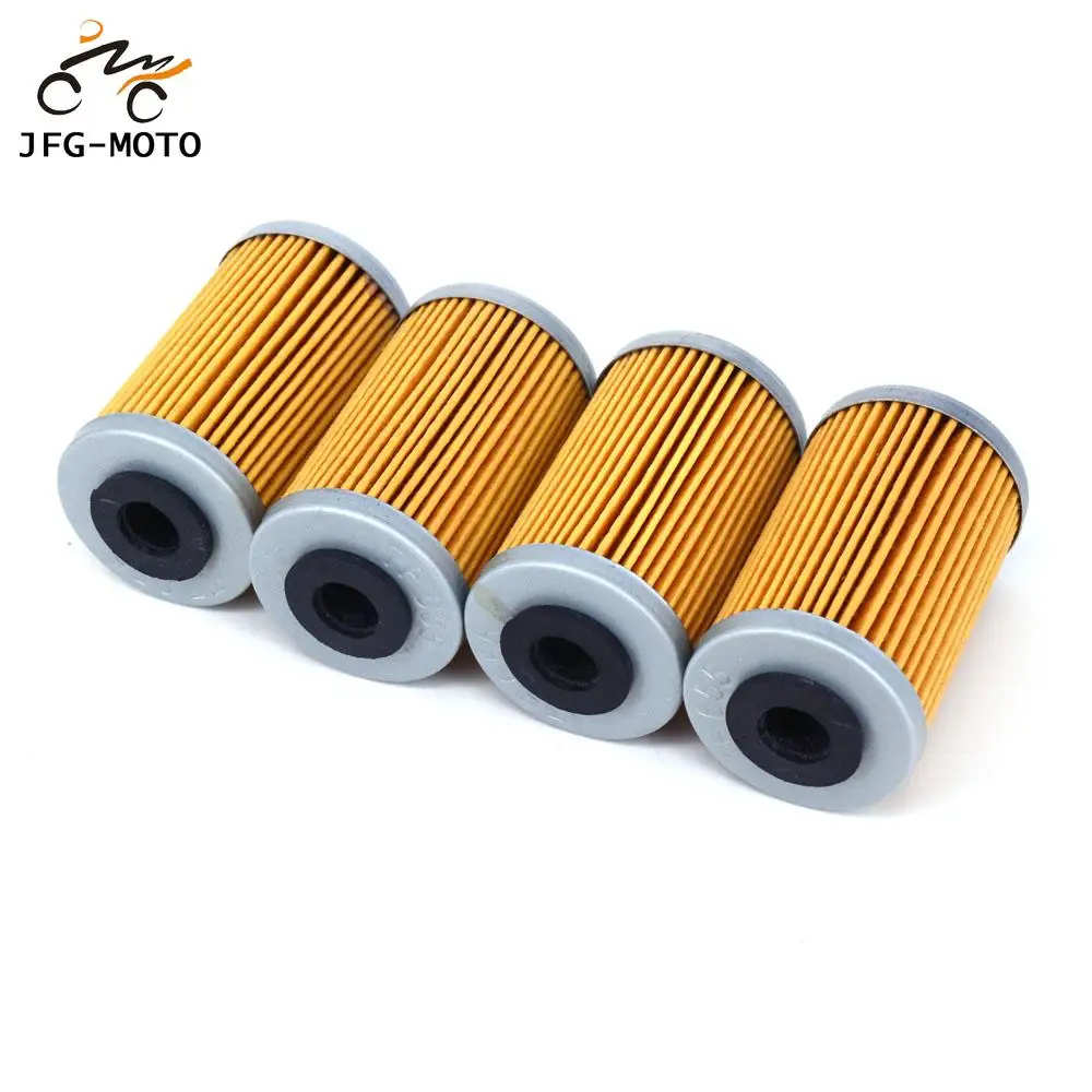 4 Stücke Ölfilter Für KTM Duke RC 125 200 390 RC R EXC 250 400 450 SX MXC EXC 520 525 SXC 625 Enduro Fabrik Supermoto