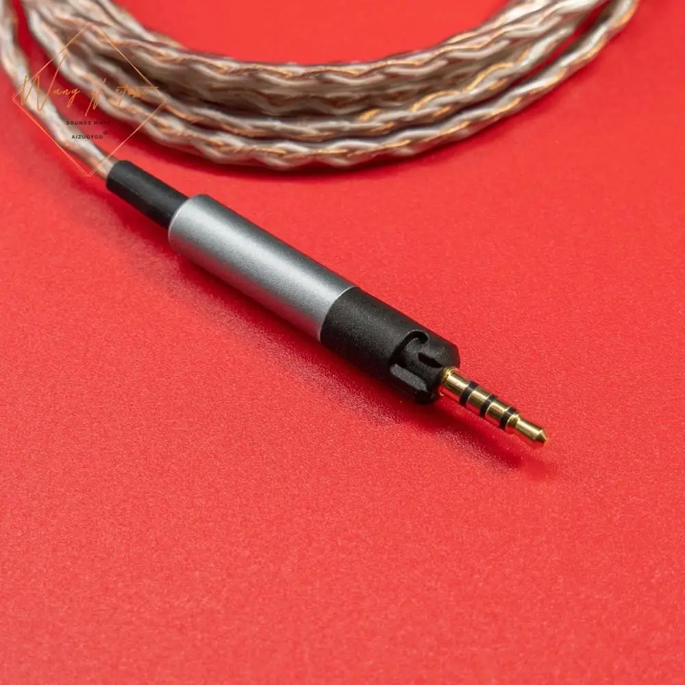 Zbalansowany kabel Audio Hifi Occ dla Sennheiser HD 595 558 518 598 Cs SE SR HD 599 569 579 HD 2.30i 2.20S 2.30g zestaw słuchawkowy 4.4 2.5mm