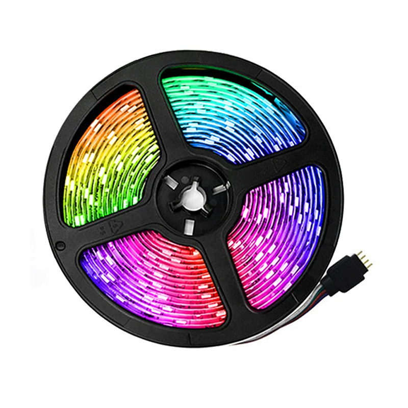 Led Strip Lights With Remote For Room LED12V Lighting Neon Tape Lamp Waterproof Led Ribbon Strips 5050/2835 RGB Flexible Adapter