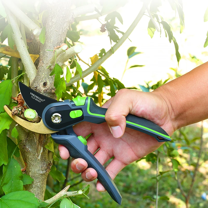 Garden steel pruning shears home fruit tree potted greening durable labor-saving tools orchard home gardening pruning