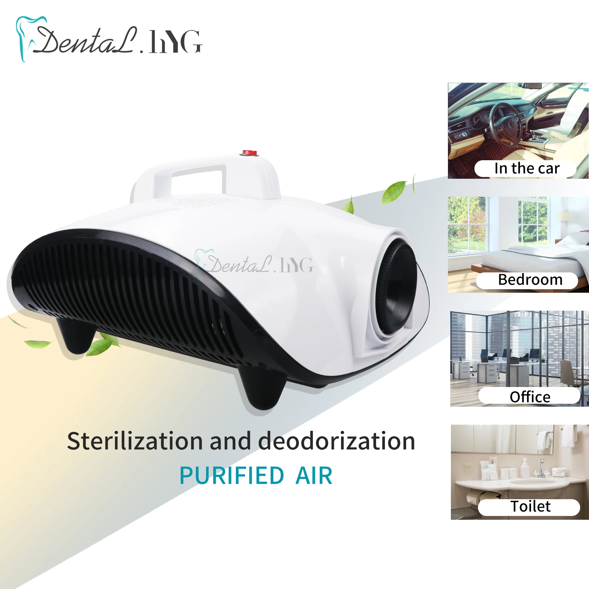 

1500W 2in1 Auto Disinfection Sterilization Fogger Sprayer Multi Timed QuantificationKill Virus Smoke Fog Machine Home Car