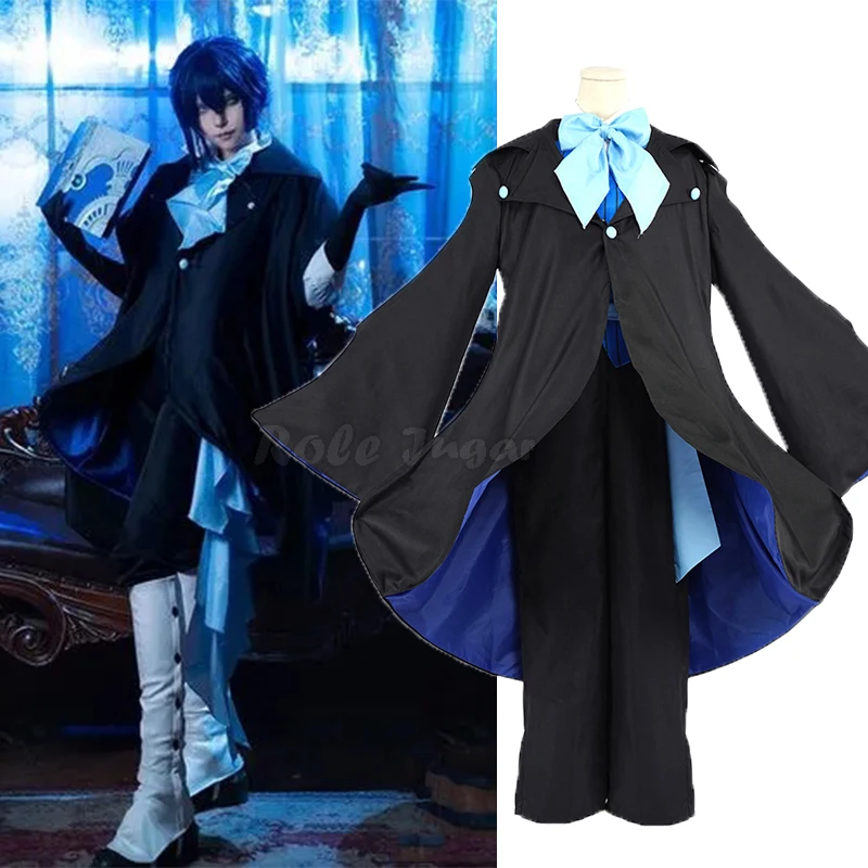 O Estudo de Caso de Vanitas Cosplay Costume para Homens, Japão Anime, Halloween, Carnaval, Roupas de Festa, S-3XL, C39M276