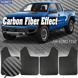 4Pcs Mud Flaps Mudflaps Splash Guards Fender Flares Front Rear For Ford F150 F250 Raptor Ranger T6 MK1 MK2 XLT PX Everest BT-50