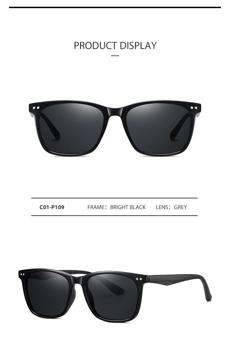 LM Platz Polarisierte Sonnenbrille Frau Mode Reise Gläser Mann Anti Glare Fahren UV400 Brille Trendy Unisex zonnebril dames – Detail 15