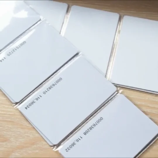 10pcs RFID EM Card, 125khz 0.8mm Thin Card Suibable For Access Control/ Car Parking