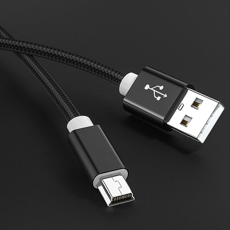 Mini USB Cable Mini USB to USB Fast Data Charger Cable for MP3 MP4 Player Car DVR GPS Digital Camera HDD Mini USB Cable