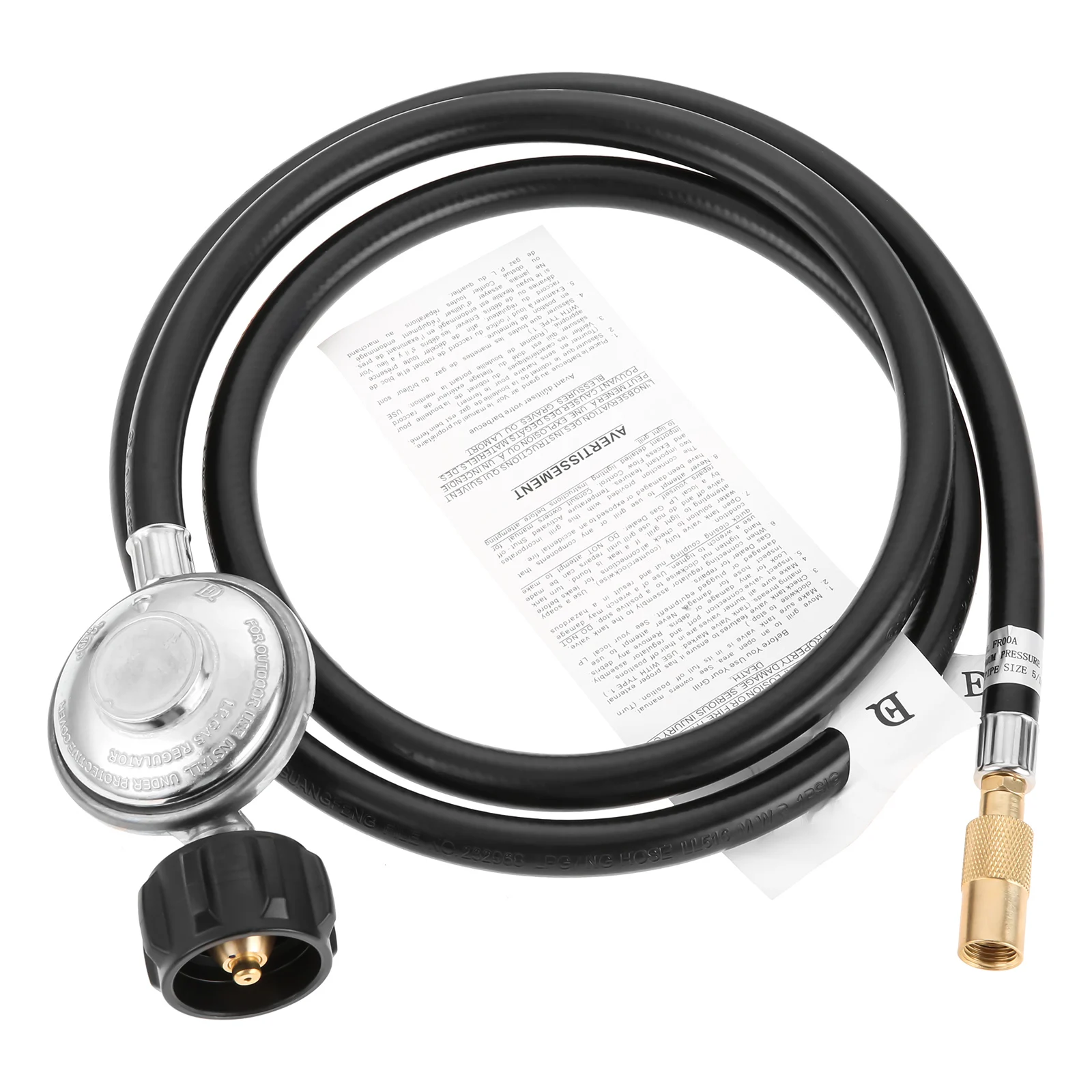 6FT Propane Regulator with Hose Only Fit for Blackstone 17