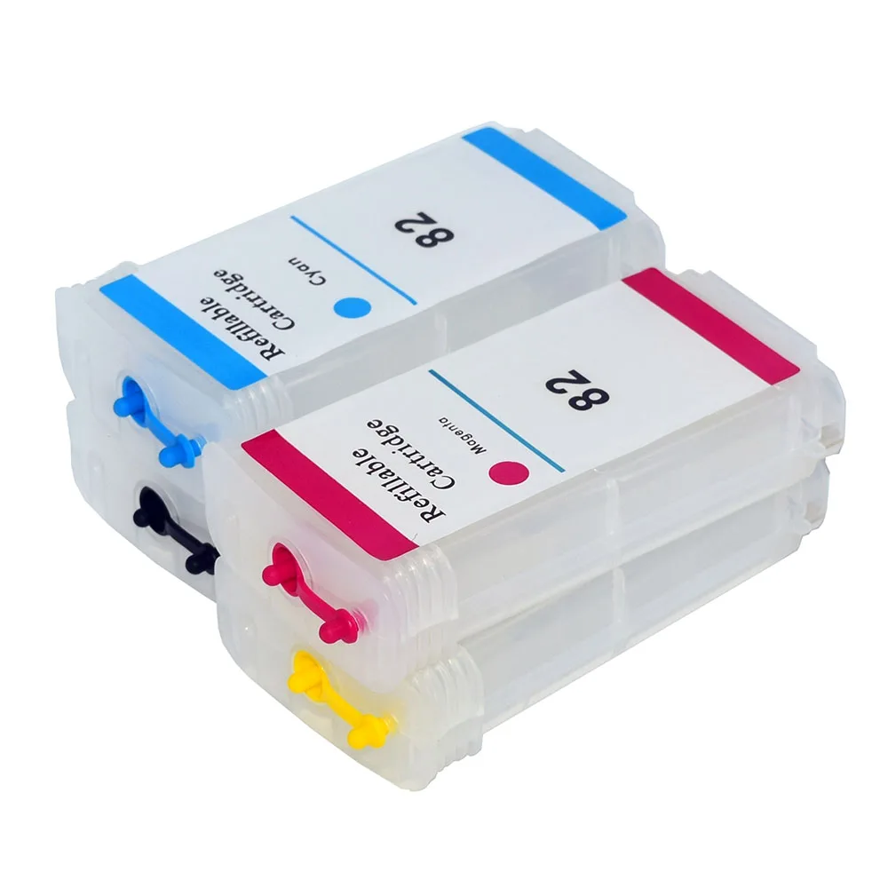 69ML 130ML 280ML HP10 82 Refillable Ink Cartridge With Ciss Chip For HP Designjet 510 500 800 500Ps 800Ps 510ps Plus Printers