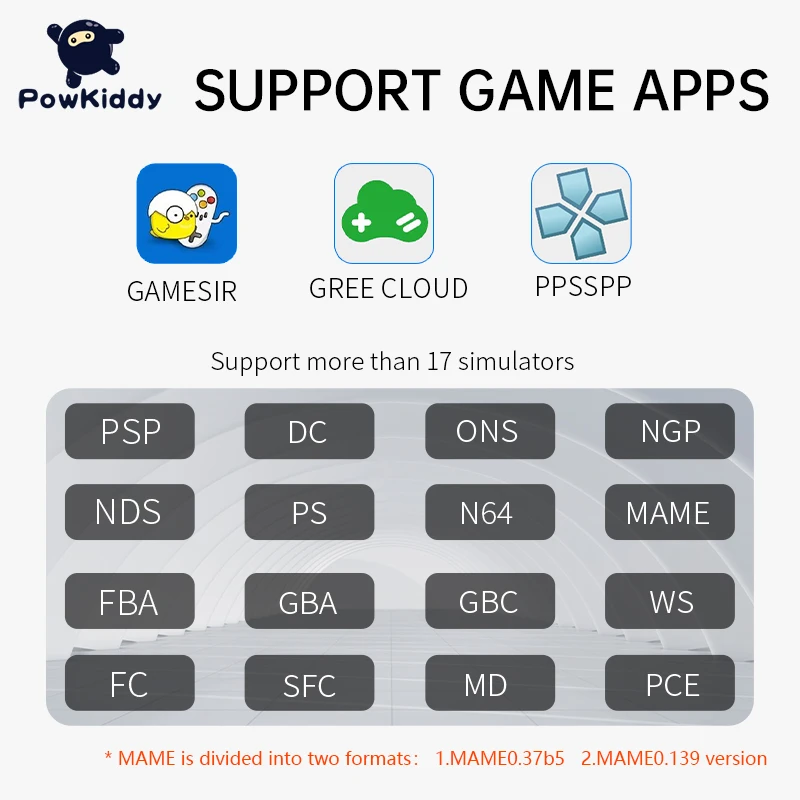 Игровая консоль POWKIDDY X17, Android 7,0, 7 дюймов, IPS, сенсорный экран, MTK 8163, 4 ядра, 2 Гб ОЗУ, 32 Гб ПЗУ