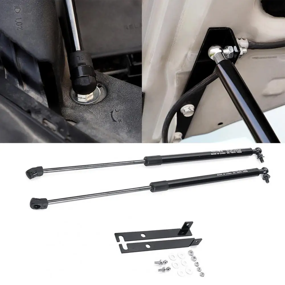 2Pcs Car Styling Front Hood Engine Cover Hydraulic Arm Support Rod Replacement for Toyota 2014 2015 2016 2017 2018 2019