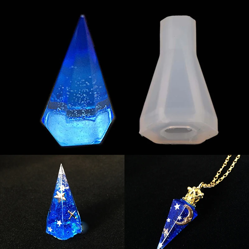 1pcs Water Drop Arrow Shape Silicone Mold For Resin Forms Crystal Diamond Bracelet Pendant Jewelry Doming Mould