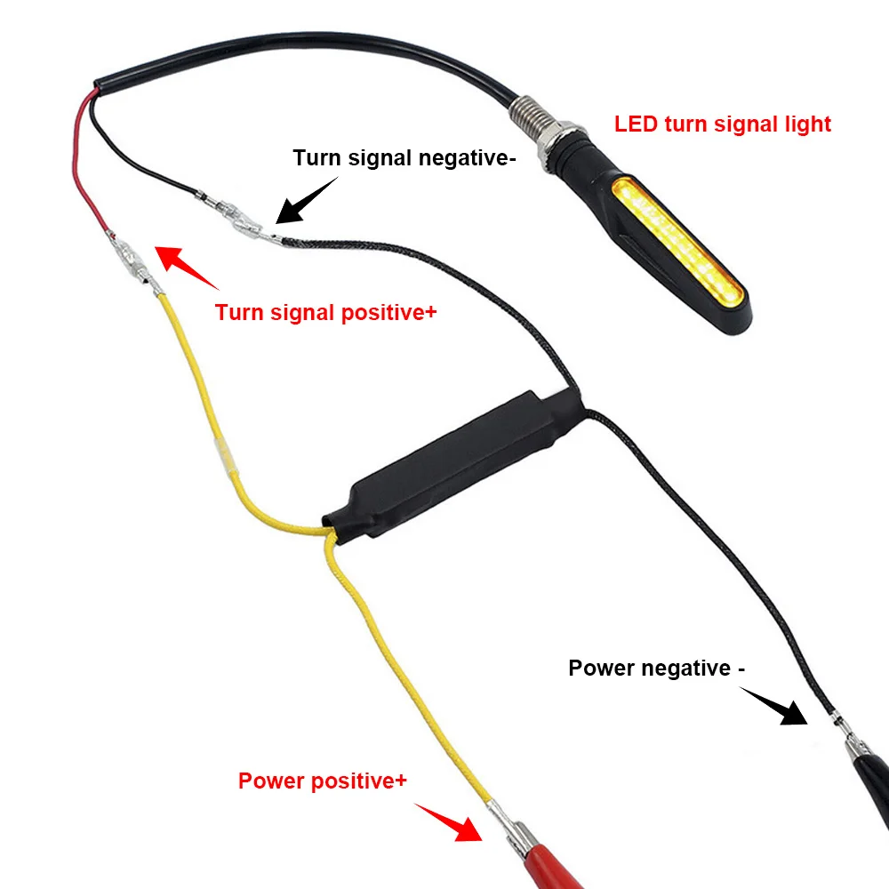 AMS Cement Indicator Load Resistor 12V 21W 26 Ohm LED Turn Signal lights Motorcycle Flasher Fault Decoder Solve Blinker Error