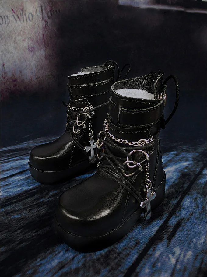 

1/4 1/3 scale BJD doll shoes PUNK boots for BJD MSD SD13 doll accessories,Not included doll and other accessories A0643